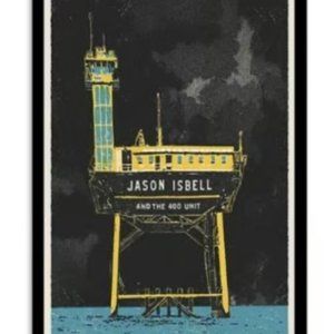Jason Isbell And The 400 Unit Show Poster Wilmington Nc 19-2 2024 Poster